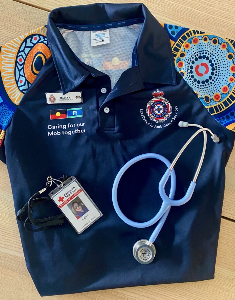 Red Cross Emergency Services uniform