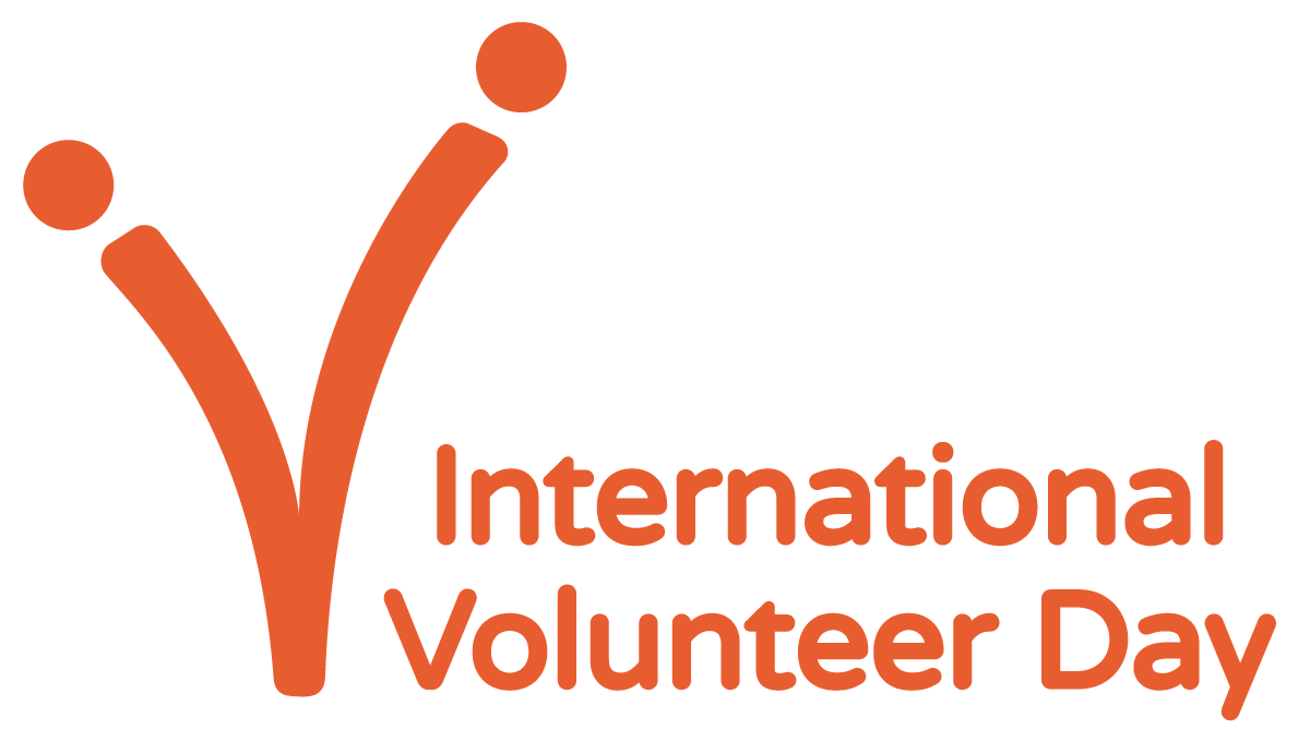 Orange International Volunteer Day Logo