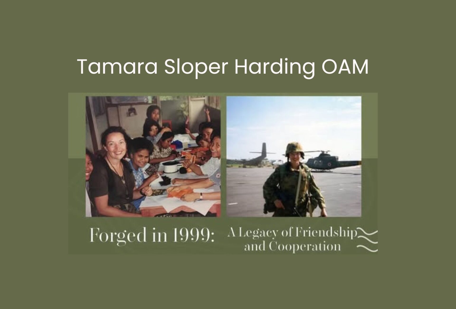 Tamara – A Legacy of Friendship and Cooperation