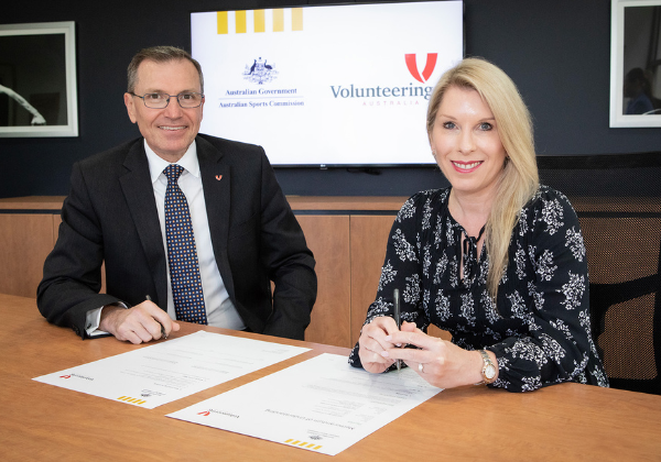 ASC and Volunteering Australia announce partnership to grow volunteer workforce.